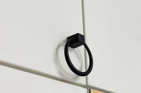 Ева Антресоль двухдверная116.01 Mebelson (ЛДСП/Светлое дерево,Белый) арт.UL.116-M.104.01.3101