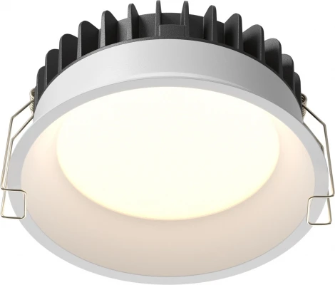 Встраиваемый светильник 12W Maytoni Okno DL055-12W3-4-6K-W (LED, 220V, IP44)
