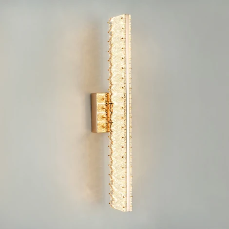 Бра светодиодное хрустальное с регулировкой цветовой температуры Modelux MODELUX ML.752.01 GD