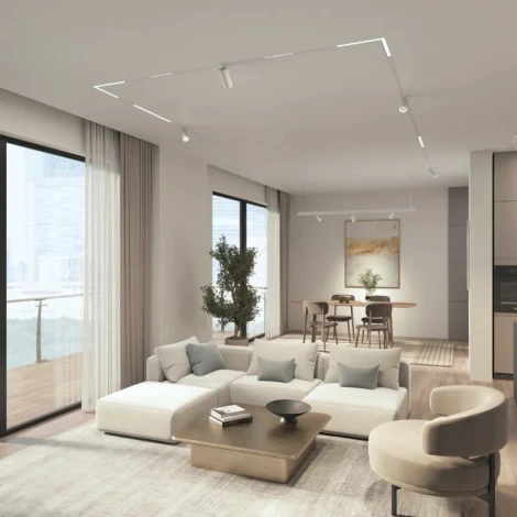 Трековый светильник угловой светодиодный однофазный Denkirs Simple Linear DK8214-WH 220V 18W 4000K, белый