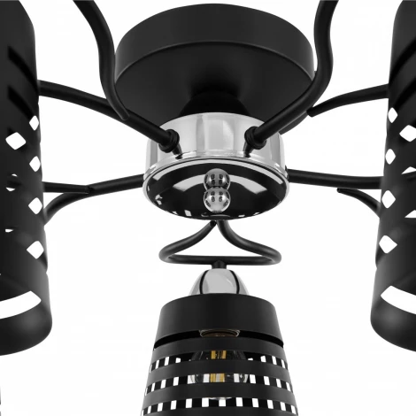 Потолочная люстра Arte Milano AMALFI-328207 328207/5 BK.CR (220V)