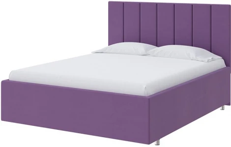 PROxSON Кровать Modern Large (Ткань: Велюр Forest 741 Светло-фиолетовый) 180x200