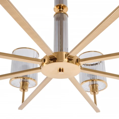 Потолочная люстра на штанге MyFar Alen MR1911-8P (220V)