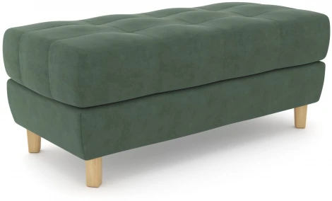 Банкетка Arsko Герберт зеленый велюр