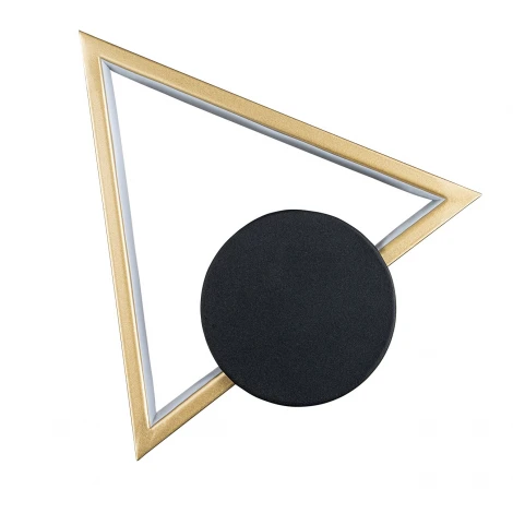 Настенный светильник светодиодный Escada Figures 10270/1LED 13W Gold/Black