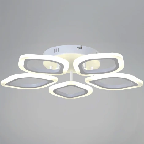 Потолочная люстра на штанге светодиодная Reluce 02301-0.3-05 WH