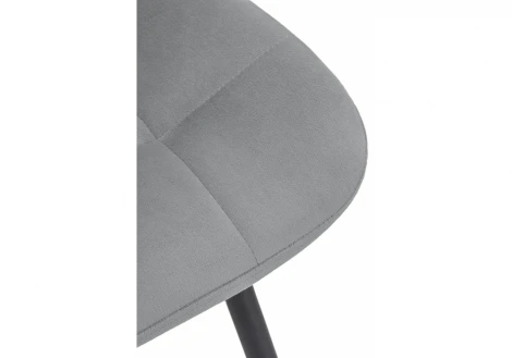 Стул на металлокаркасе sidra gray / black