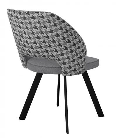 Стул DikLine 274 поворотный SB5/A3 серый, ножки черные 00-00072805 00-00072805