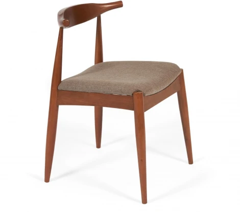 Стул мягкое сидение BULL Коричневый (каркас бук, сиденье ткань)