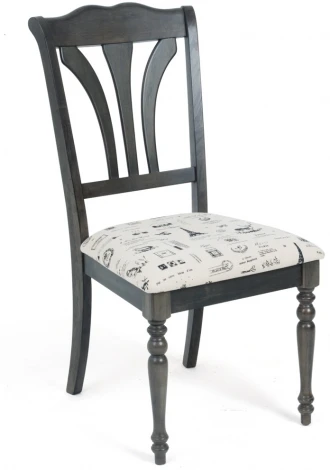 Обеденный стул M-City LT C17455 DARK GREY #G521/ FABRIC FB62 PARIS