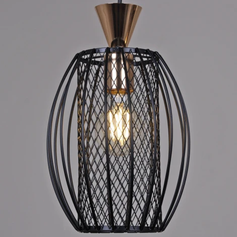 Подвесной светильник Reluce 02203-0.9-01 BK (на проводе)