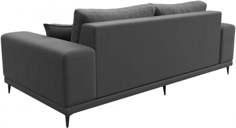 Диван прямой Льюес Лига Диванов (Замша) арт.126704