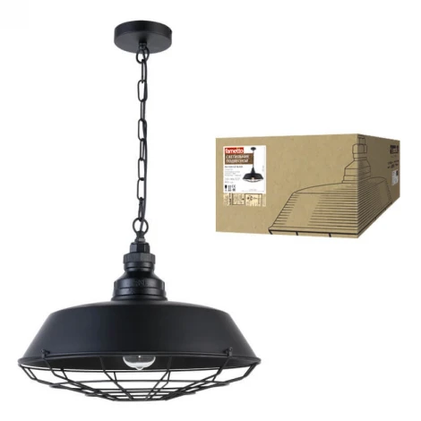 Подвесной светильник Fametto Vintage DLC-V303 E27 BLACK