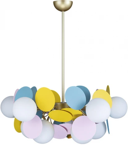 Потолочная люстра на штанге Loft IT Matisse 10008/10 mult (220V, шарики)