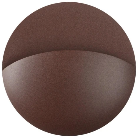 Настенный светильник уличный Novotech Halo 359534 коричневый LED 10W 220V 3000К (круглые, IP54)