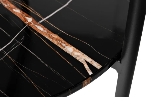 Стеллаж черный d50*124см Garda Decor арт.30B-STEL-962