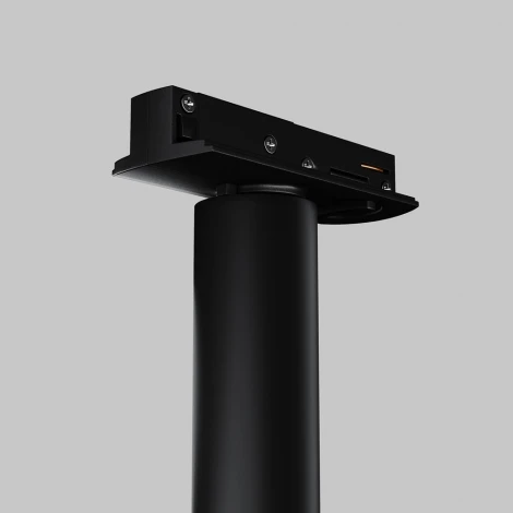 Трековый светильник однофазный 220V 6W Maytoni Focus T TR142-1-6W3K-B (LED, круглые)