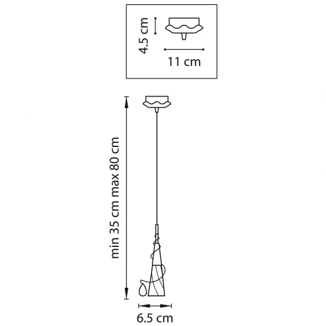 Подвесной светильник Lightstar Aereo 711014