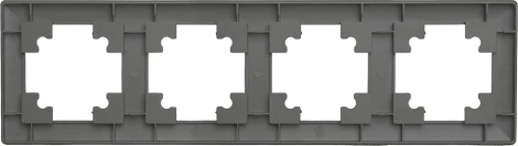 Рамка на 5 постов (графит) Stekker Катрин 39811