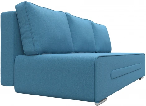 Диван прямой Приам (Голубой/Рогожка) Лига Диванов арт.123378