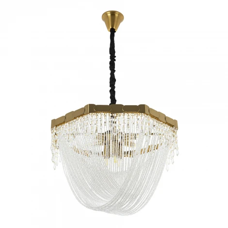 Подвесная люстра хрустальная Modelux MODELUX ML.316.9 BS
