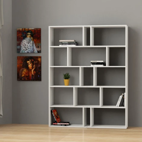 Стеллаж прямой LEVE TAPI BOOKCASE SET OF 2
