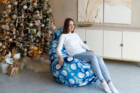 Кресло мешок Dreambag Груша Акварель (3XL, Классический) 5028041