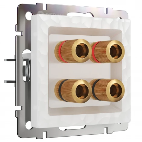 Акустическая розетка (hammer белый) Werkel W1285001 (a052011)