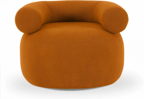Кресло Tirella ОГОГО (арт.832790), (Искусственный мех/Терракотовый)