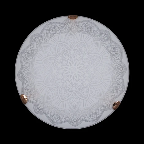 Настенно-потолочный светильник Sneha Индия мат (300) НПБ 01-2х60-001