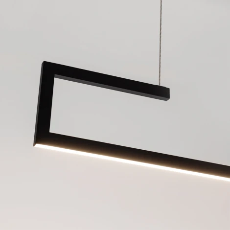 Подвесной линейный светильник LED SP-MARQUO-S770x70-20W Warm3000 (BK, 120 deg) (Arlight, IP20 Металл) 028203