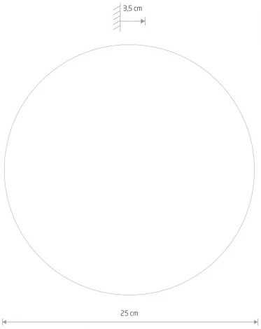 Бра светодиодное Nowodvorski Ring Led M 10281 (220V, круглые)