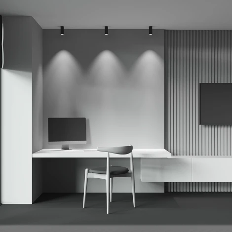 Потолочный светильник FOCUS LED 4000K 1x12Вт 50° Maytoni Technical C056CL-L12B4K-W-B (220V, круглые)