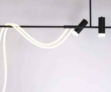 Подвесной светильник с гибким неоном Kink Light Кайли 08039-180A,19 (LED, 220V, на тросе)