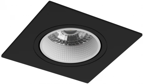 Встраиваемый точечный светильник Denkirs DK3021 DK3071-BK+WH (220V)