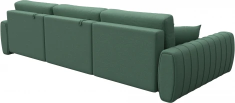 Диван угловой Лига-057 НПБ Лонг угол левый Лига Диванов (Рогожка) арт.129296L