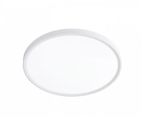 Потолочный светильник светодиодный Kink Light Медина 05623,01 белый d23 Led 18W