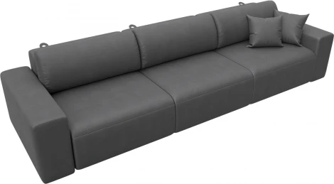 Диван прямой Лига-036 НПБ Классик Лонг Лига Диванов (Замша) арт.127681