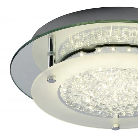 Потолочный светильник круглый Mantra Crystal 5090 (LED, 220V)