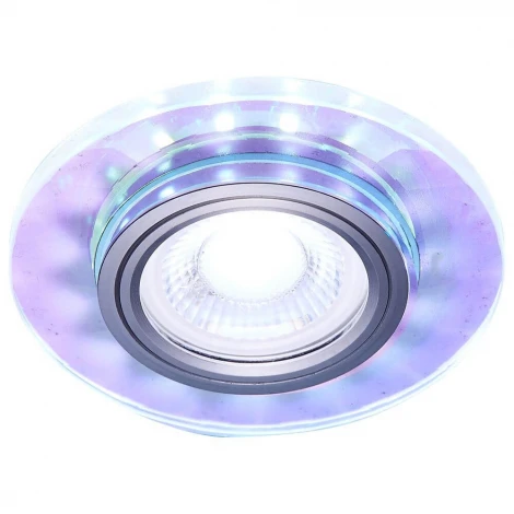 Встраиваемый точечный светильник Ambrella Compo Spot S211 PR/WH (220V, круглые)