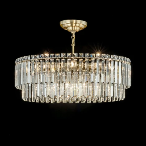 Подвесная люстра Citilux Фонда CL303223 (220V, хрусталь, на цепи)