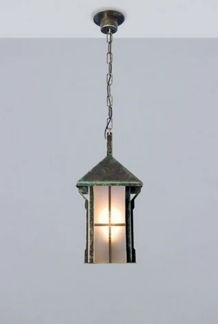 Уличный светильник подвесной Русские фонари Monreale 320-01/bgg-11 (220V, ковка, на цепи)