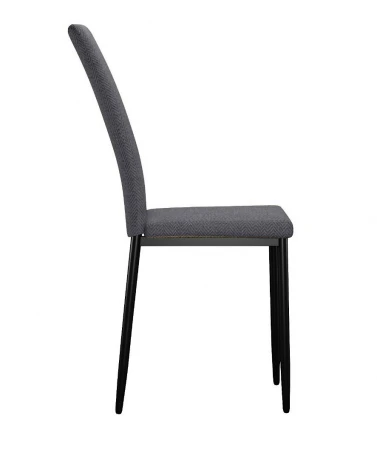 Стул DikLine 272 SB5 серый, ножки черные арт.00-00077983