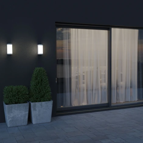 Настенный светильник уличный Novotech Opal 359299 STREET белый IP65 LED 6W 4000K 220V (круглые)