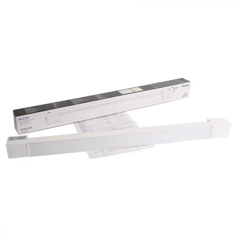 Трековый светильник однофазный светодиодный 30W 220V Feron AL232 51855