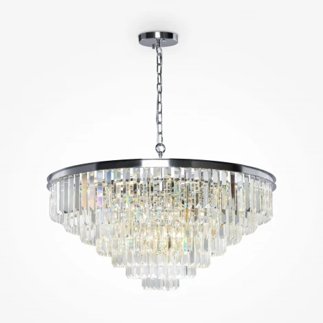 Подвесная люстра каскадная Maytoni Revero MOD085PL-16CH (220V, на цепи)