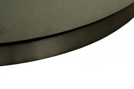 Кресло Verona вращающееся, велюр т.зеленый Colt1011-TZEL/бронза 70*77*80см Garda Decor