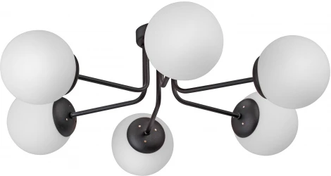 Потолочная люстра на штанге V4995-1/6PL Vitaluce