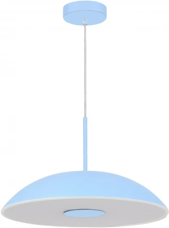 Подвесной светильник ST Luce Lid SL6128.703.01 Голубой/Голубой LED 1*24W 3000K (220V, на проводе, круглые)