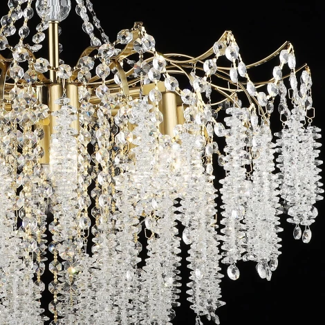 Подвесная люстра хрустальная Reluce 46620-0.4-08 COP